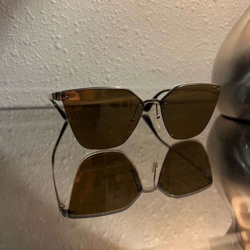 Prada sunglasses Catwalk 68TS rose gold